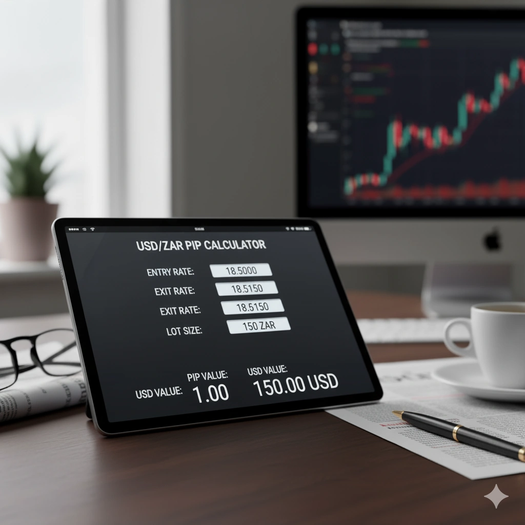 USDZAR Pip Calculator Guide for Accurate Forex Trades | Insightful Trade