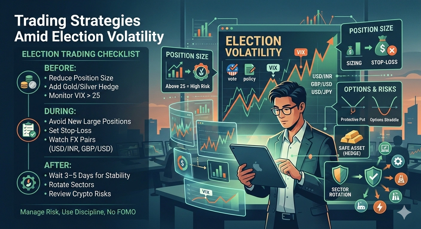 How elections impact markets across stocks forex and crypto