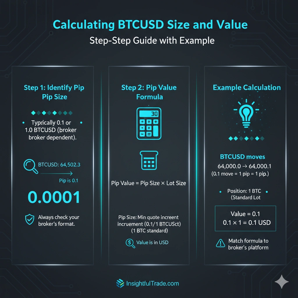 BTCUSD Pip Calculator Master Bitcoin Pip Values | Insightful Trade