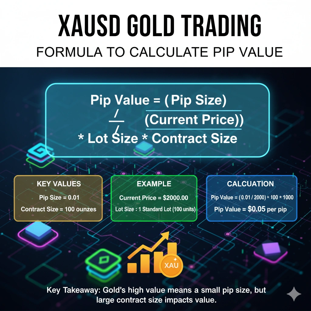 How to Calculate Pips for XAUUSD Easily | Insightful Trade