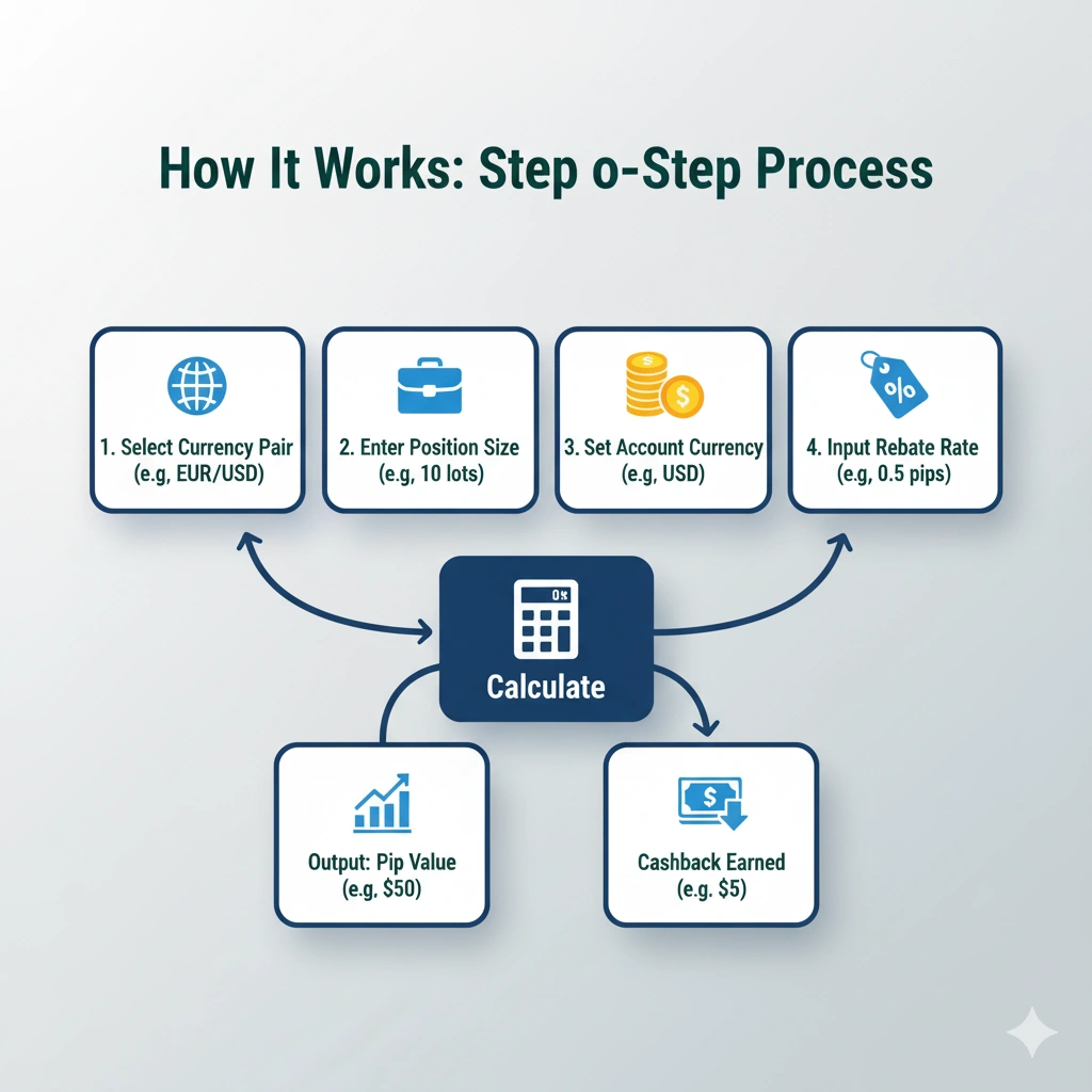 Cashback Forex Pip Calculator Powerful Tool by Insightful Trade