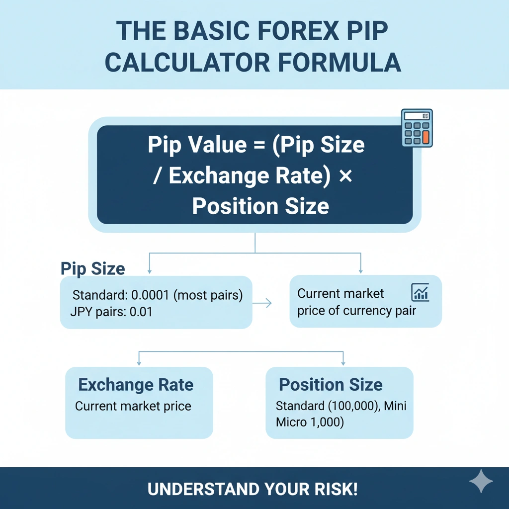 Forex Pip Calculator Formula Guide by InsightfulTrade