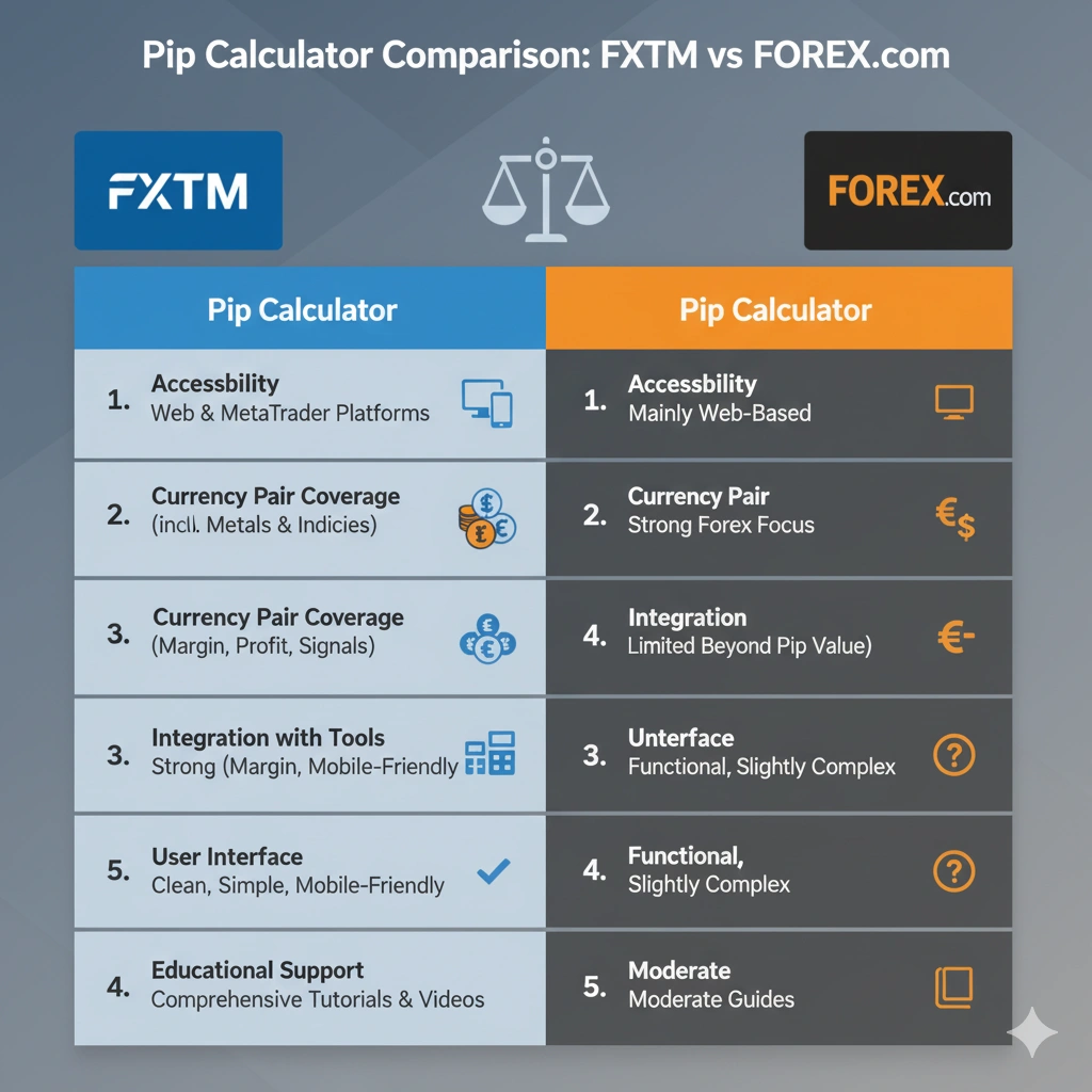 FXTM Pip Calculator Guide by Insightful Trade | Smart Tool