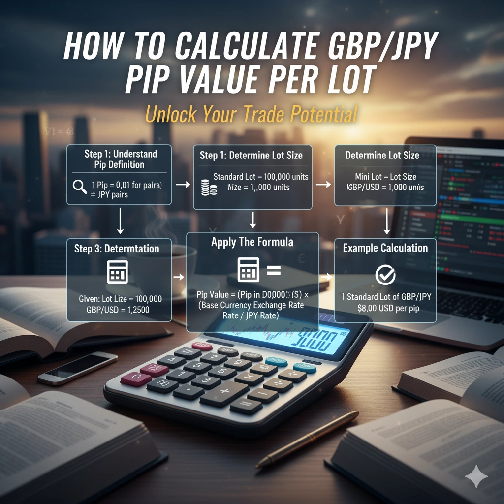 GBP/JPY Pip Calculator Smart Tool by Insightful Trade