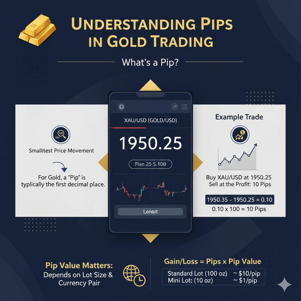 How to Calculate Pips in Gold Easily | Insightful Trade