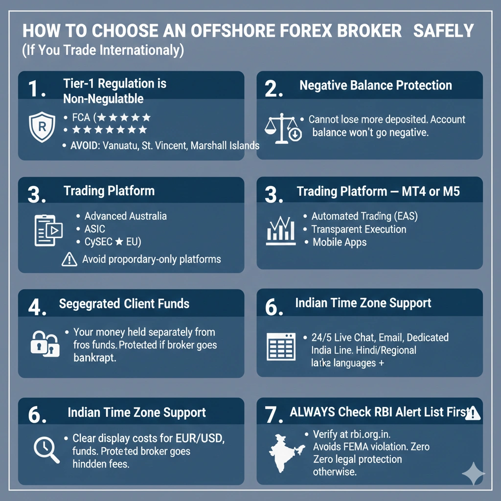 Indian trader analyzing international forex currency pairs EUR/USD and US30 on trading platform with RBI and FEMA regulation concept