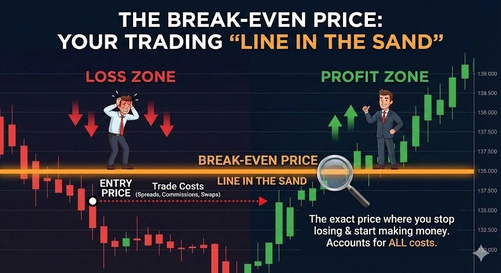 Break Even Price Calculator: Powerful Clarity|InsightfulTrade