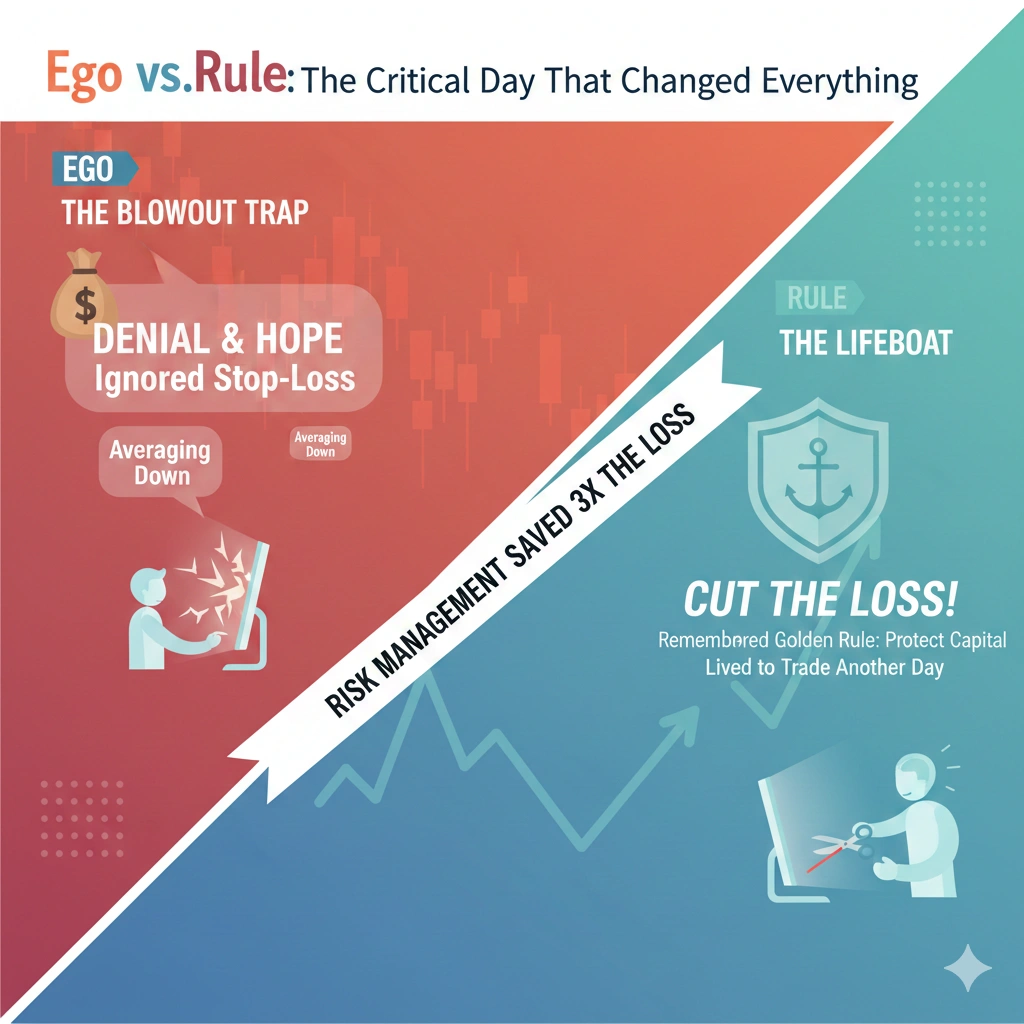 This risk management interview reveals how a trader avoided a huge loss using smart strategies. A must-read case packed with practical trading lessons.