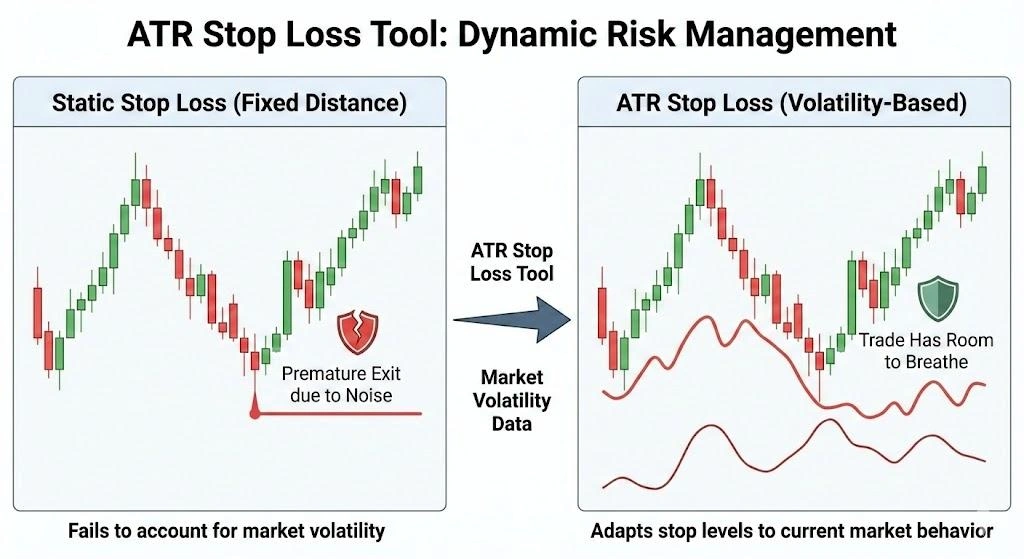 ATR Stop Loss Tool: Safer & Proven Strategy | Insightful Trade