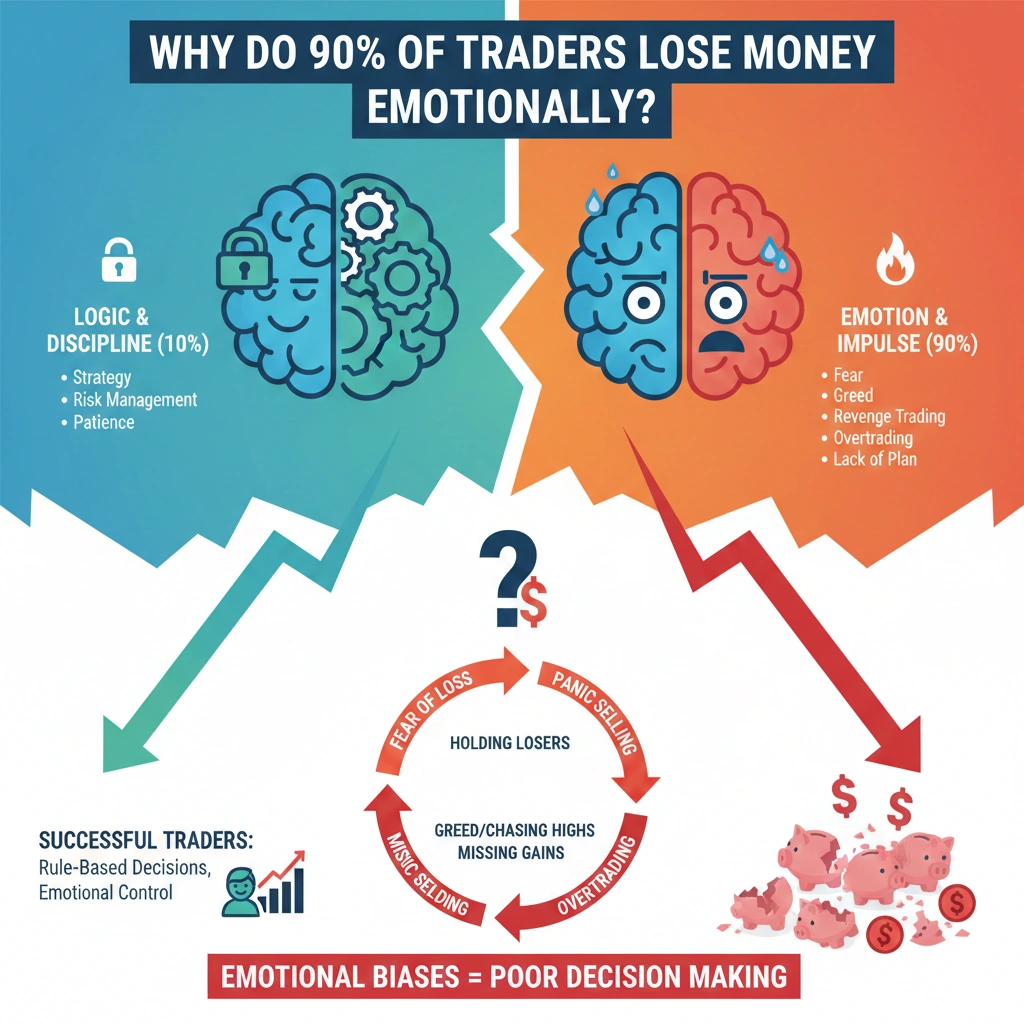 Trading Psychology Guide for Emotional Control & Discipline