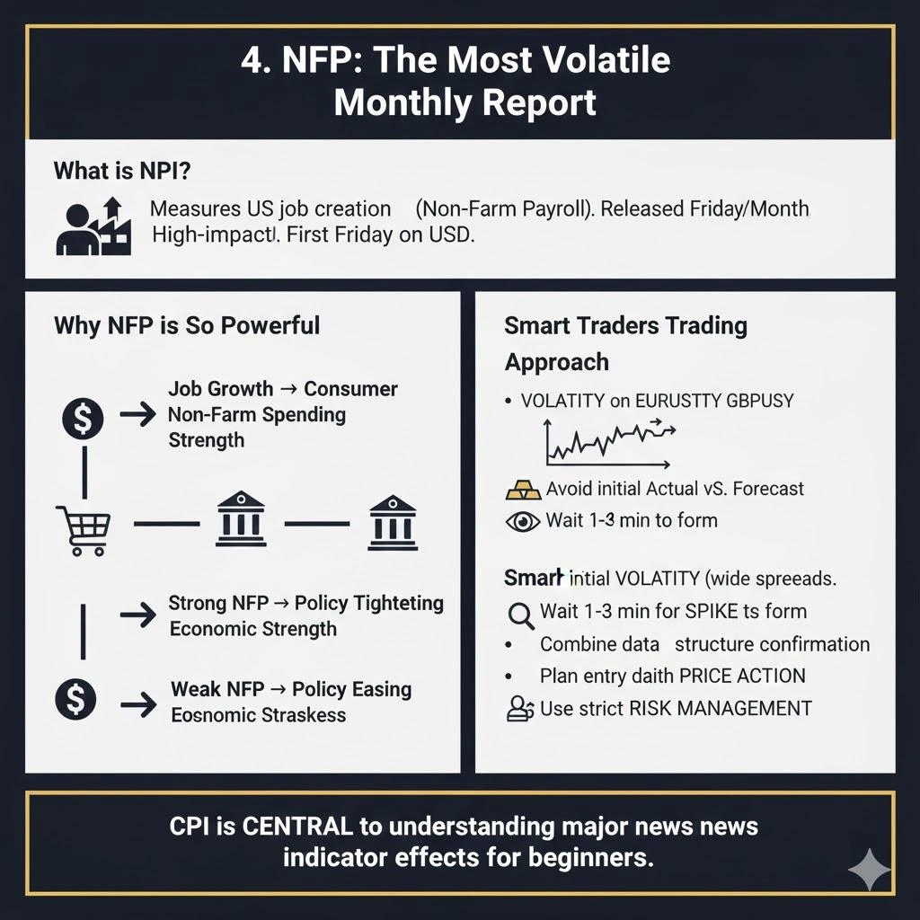 Economic News Impact Forex: Smart Guide to CPI, NFP & GDP