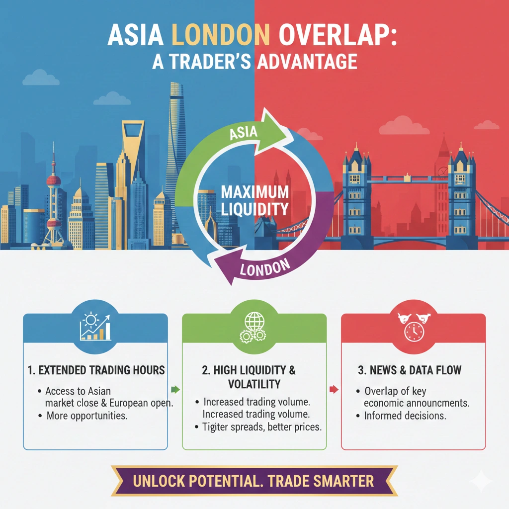 Asia London Session Overlap: Smart Trading Edge | InsightfulTrade