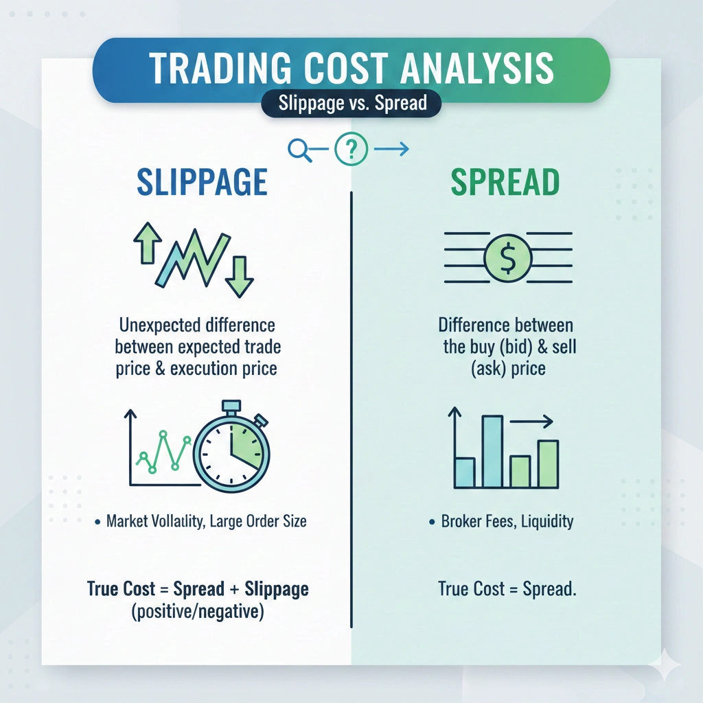 Slippage vs Spread: The Smart Trader’s Cost Advantage | Insightful Trade