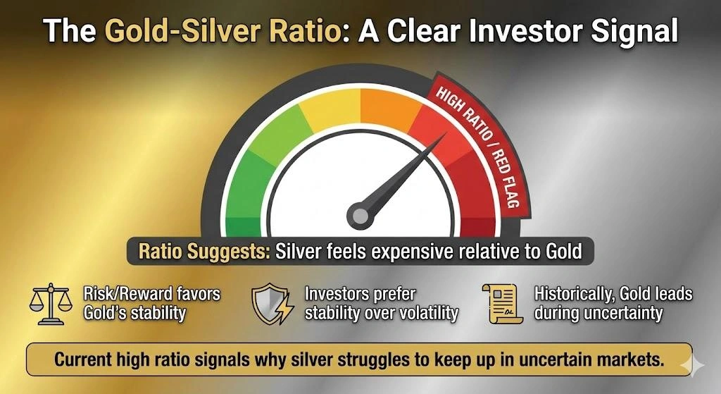 Why silver is underperforming gold today: Clear signals | Insightful Trade
