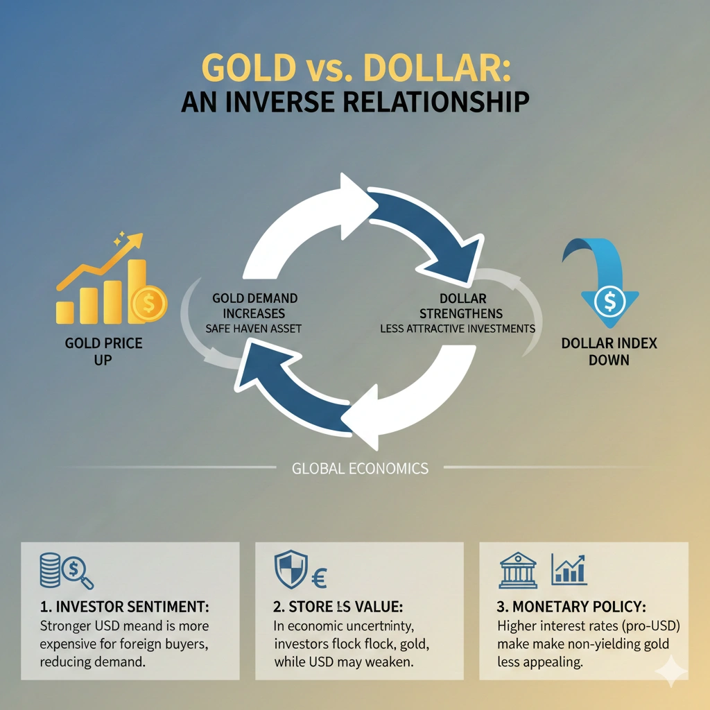 Dollar Index Impact on Gold Prices: Trading Edge | Insightful Trade