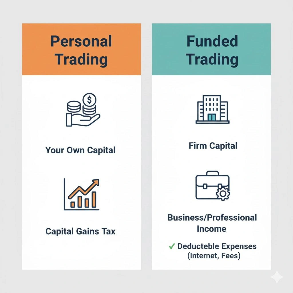 Funded Trading Tax in India Explained Simply | Insightful Trade