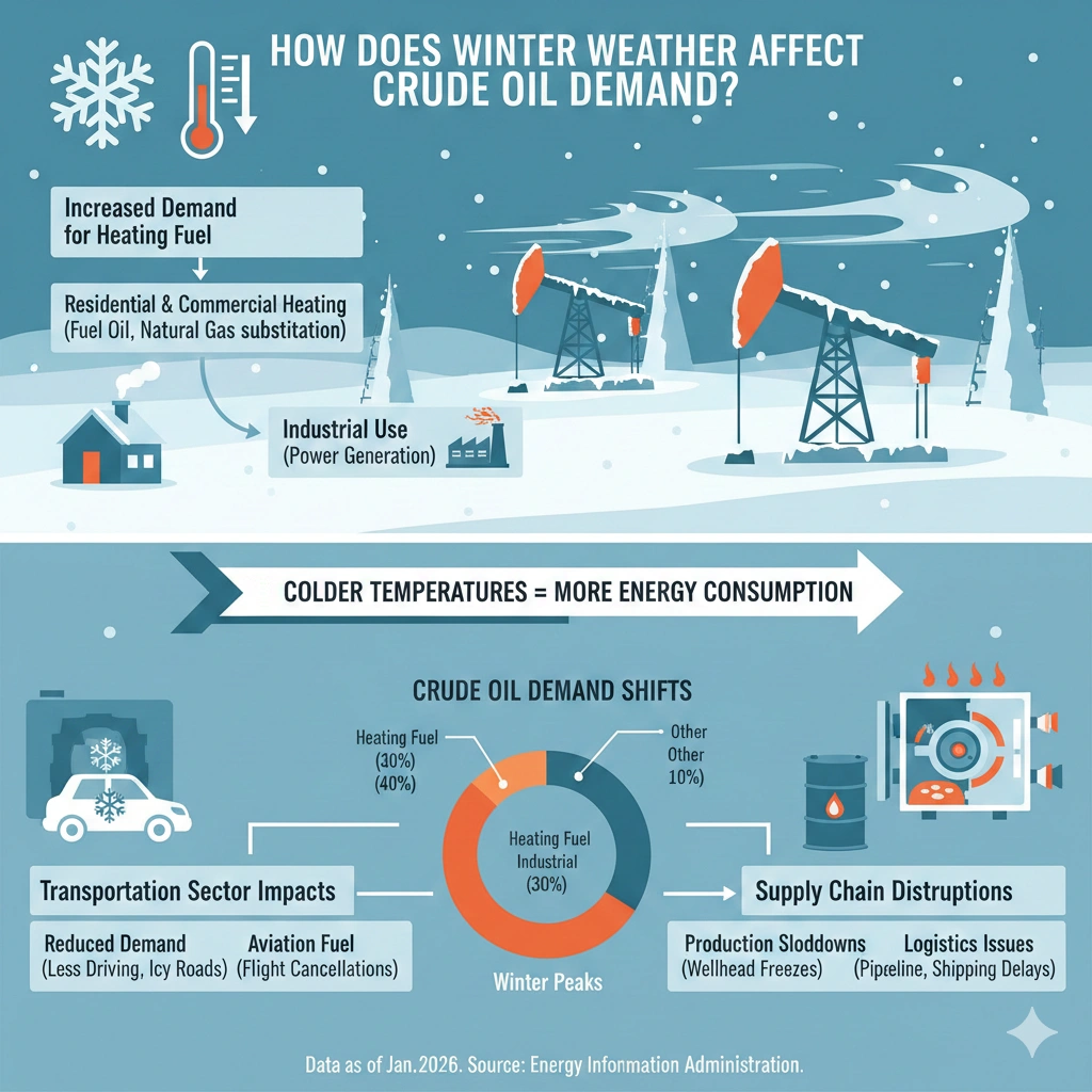 Crude Oil Winter Storm Impact News and U.S. Output Disruptions