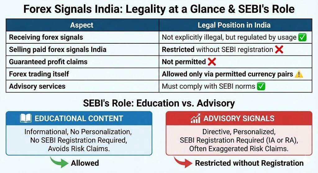 Forex Signals India Legality: What’s Safe in 2026? | Insightful Trade