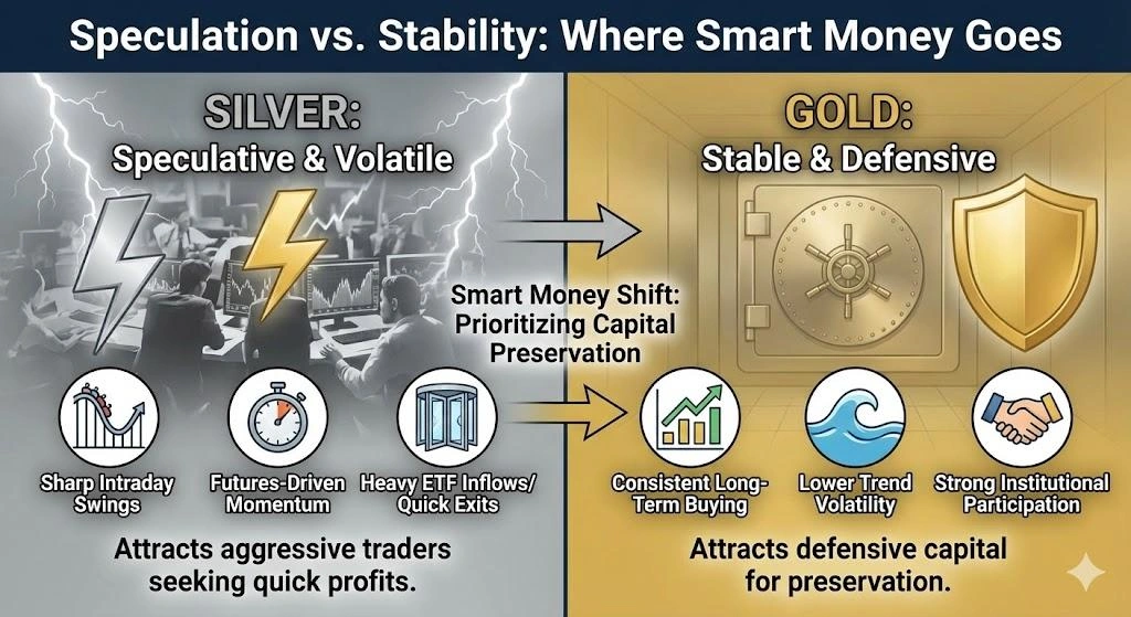 Why silver is underperforming gold today: Clear signals | Insightful Trade