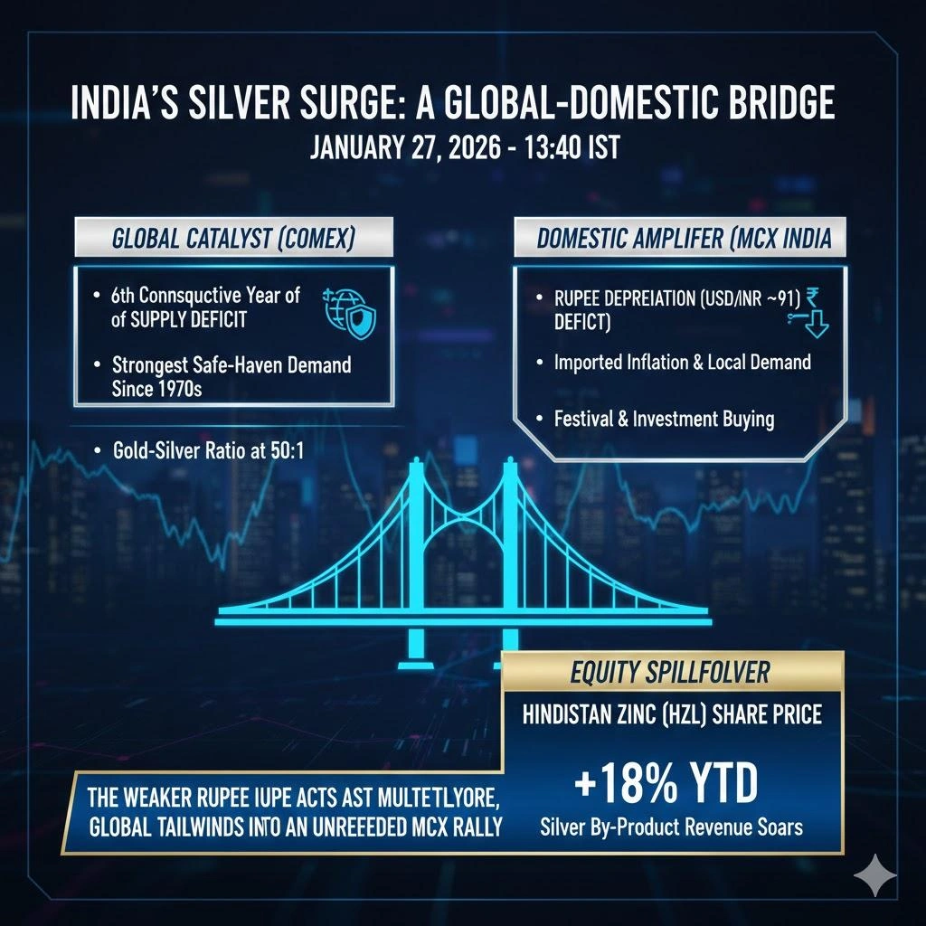 MCX Silver New Highs News and the Global Precious Metals Rally