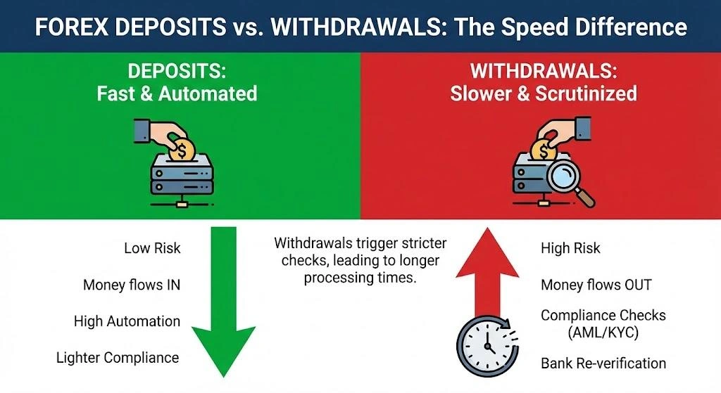Forex Withdrawal Processing Time: Smart Avoid Slow Payouts | InsightfulTrade