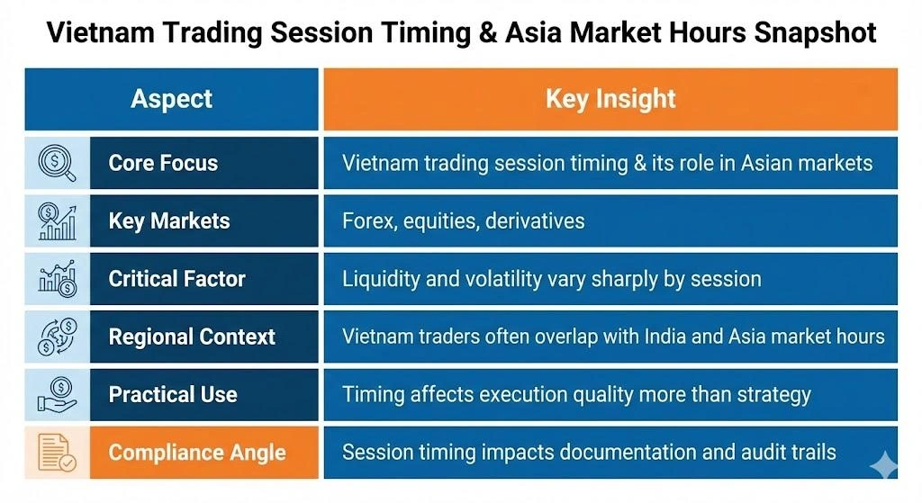 Vietnam Trading Session Timing: Maximize Gains, Avoid Chaos | Insightful Trade