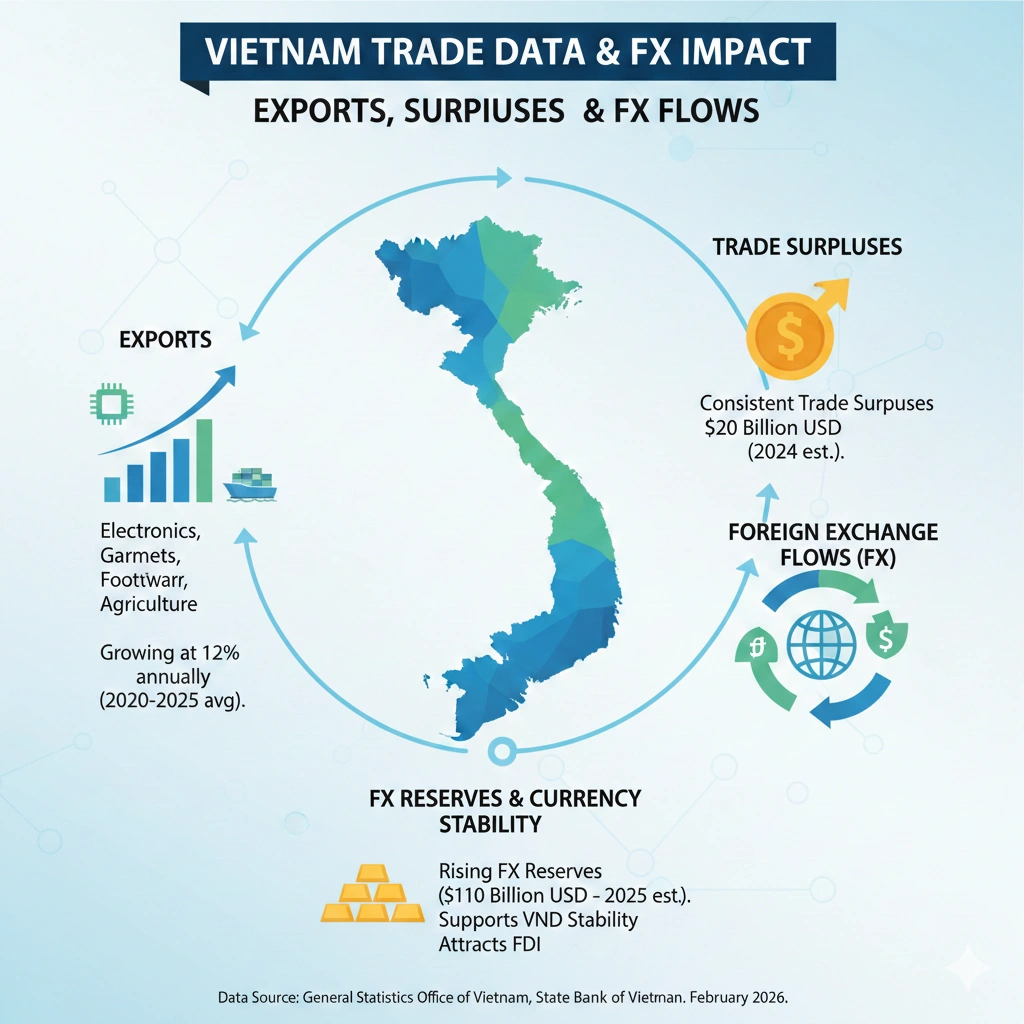 Vietnam Economic Data Forex Impact: GDP, Trade & Inflation Moves