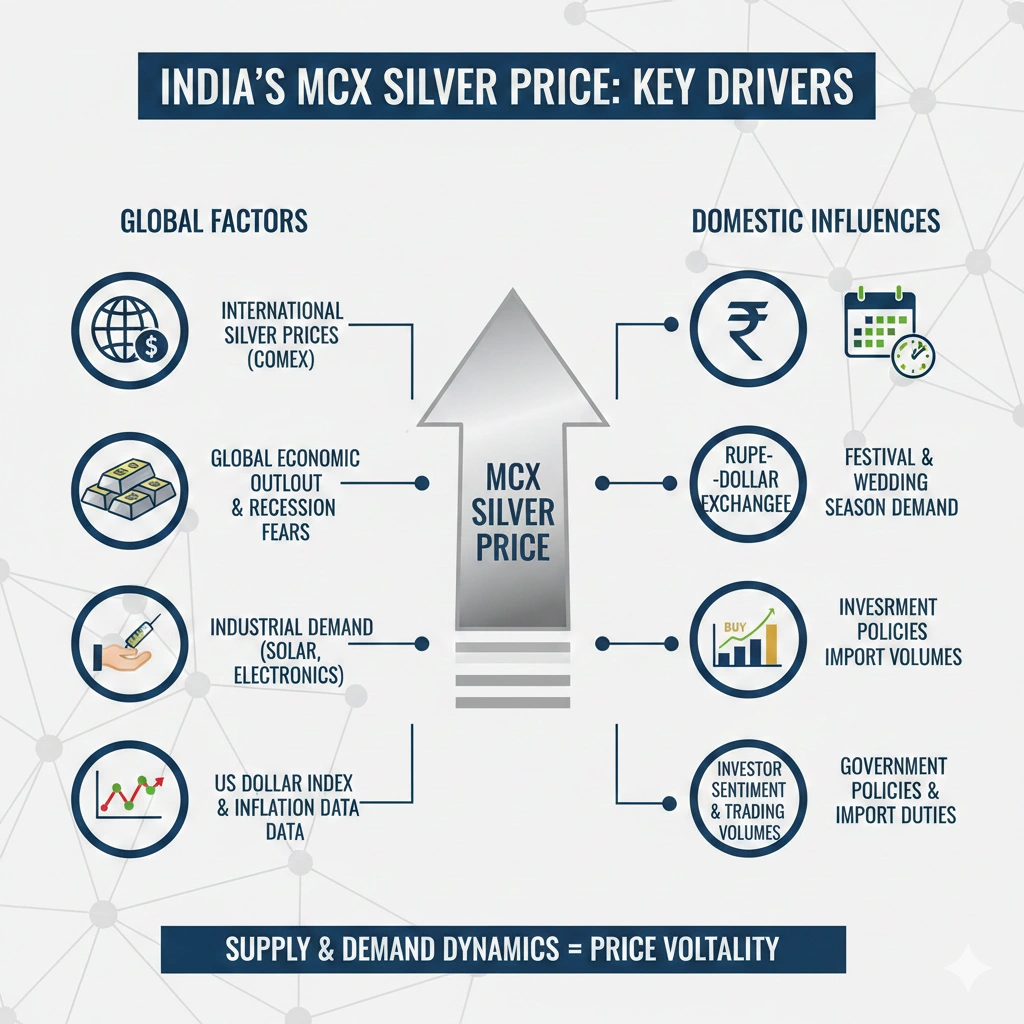 MCX Silver Price Trend in India: Macro Shifts & Volatility | Insightful Trade
