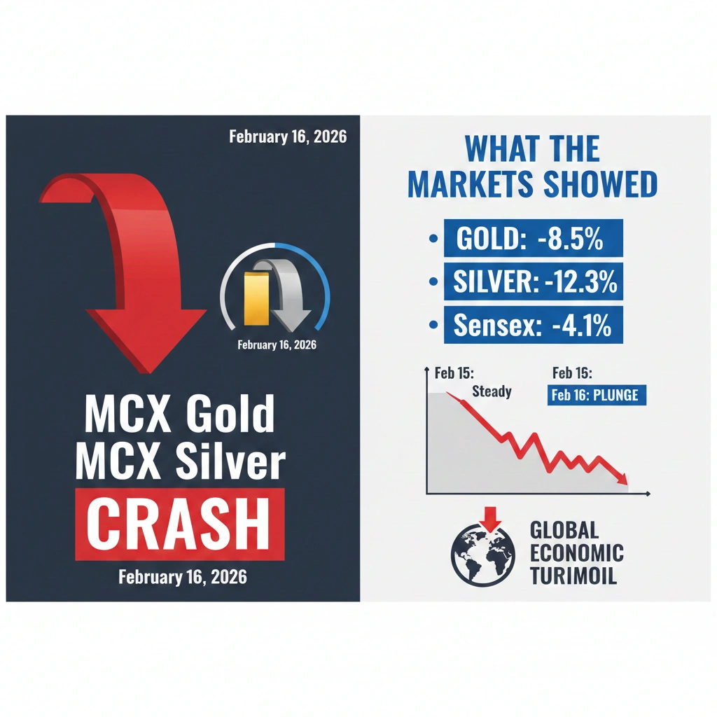 MCX Gold Silver Crash February 16 2026: Insightful Trade Analysis