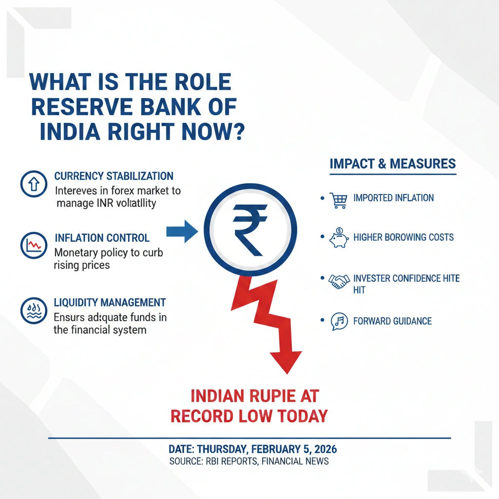 Indian Rupee at Record Low Today: Critical Risk Now | Insightful Trade
