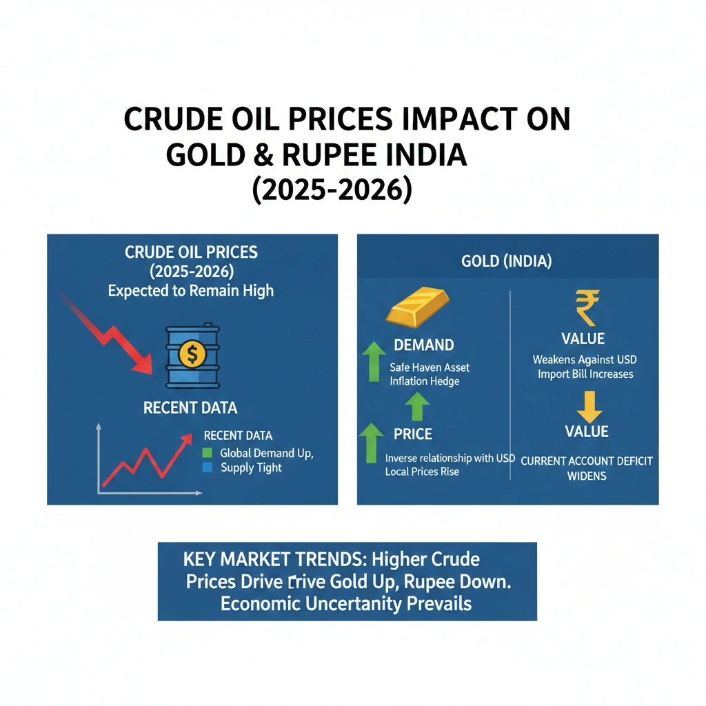 Crude Oil Prices Impact on Gold and Rupee India: Boom or Risk? | Insightful Trade