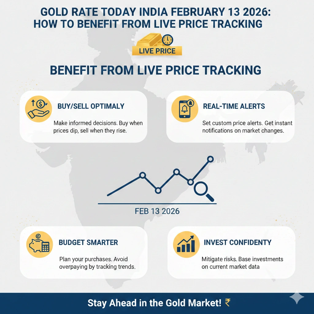 Gold Rate Today India February 13 2026: Live MCX Rates & Outlook | Insightful Trade