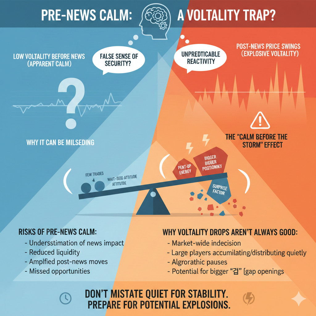 Pre news volatility drop: Profitable Edge or Painful Trap? | Insightful Trade