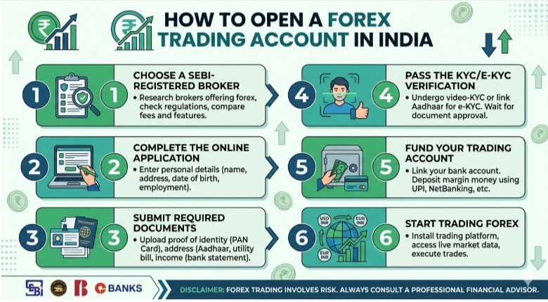 how to open forex trading account in india