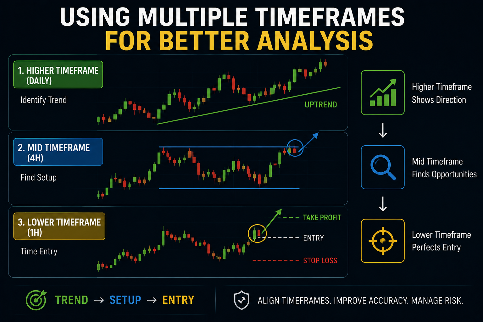 using multiple timeframes 