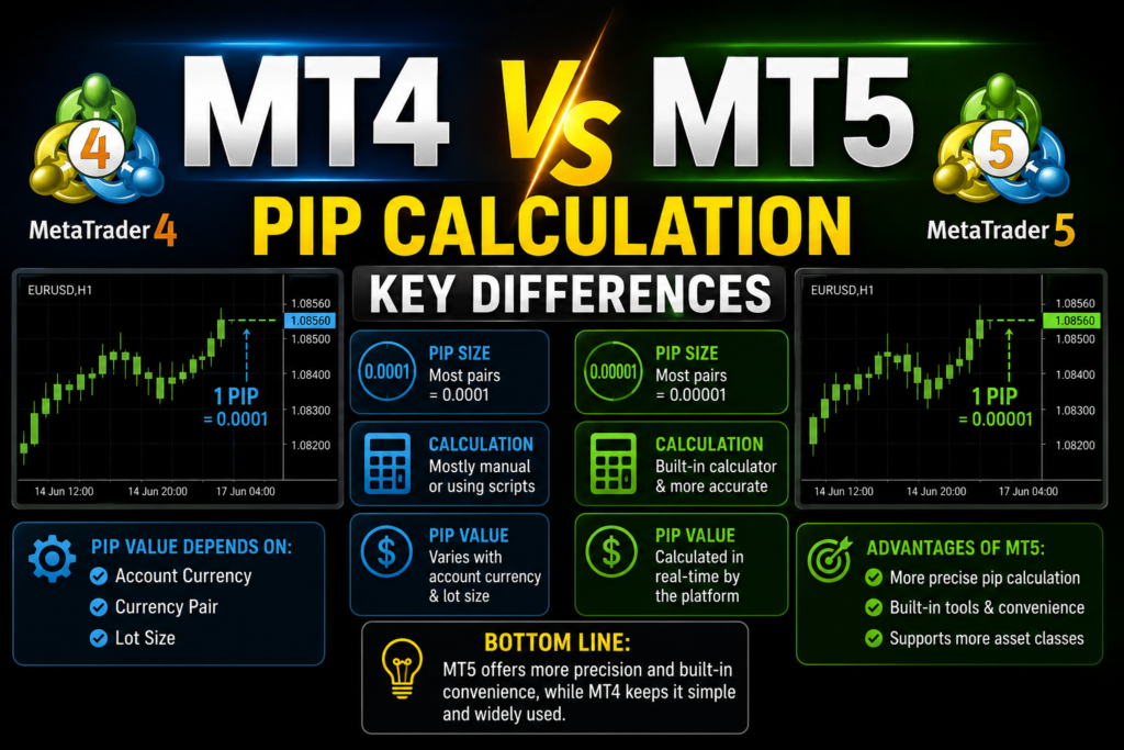 How to Calculate Pips in MetaTrader — Complete Guide for MT4 and MT5 Traders
