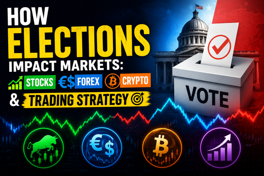 How Elections Impact Markets: Stocks, Forex, Crypto & Trading Strategy