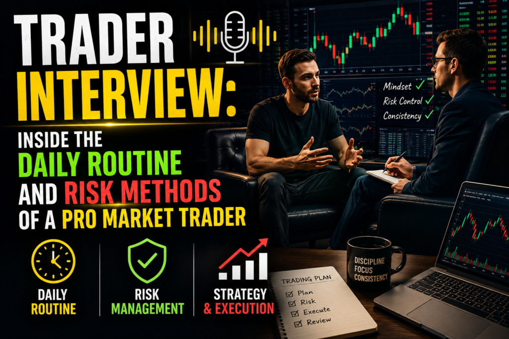 Trader Interview: Inside the Daily Routine and Risk Methods of a Pro Market Trader