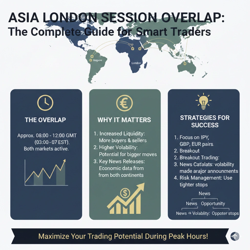 Asia London Session Overlap: Smart Trading Edge | InsightfulTrade