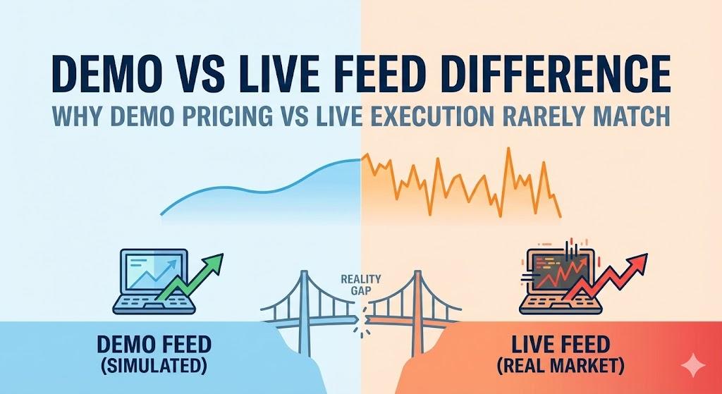 Demo vs Live Feed Difference Explained: The Real Truth | Insightful Trade