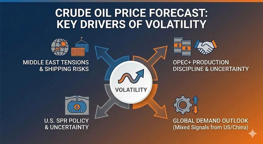Crude Oil Price Forecast Today: Volatility Signals Ahead | Insightful Trade