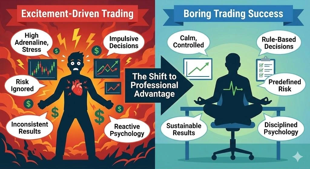 Boring Trading Success: The Smart Way to Win | Insightful Trade