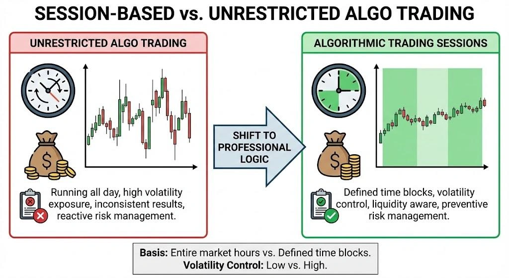 Algorithmic Trading Sessions: Smart Time Logic Wins | Insightful Trade