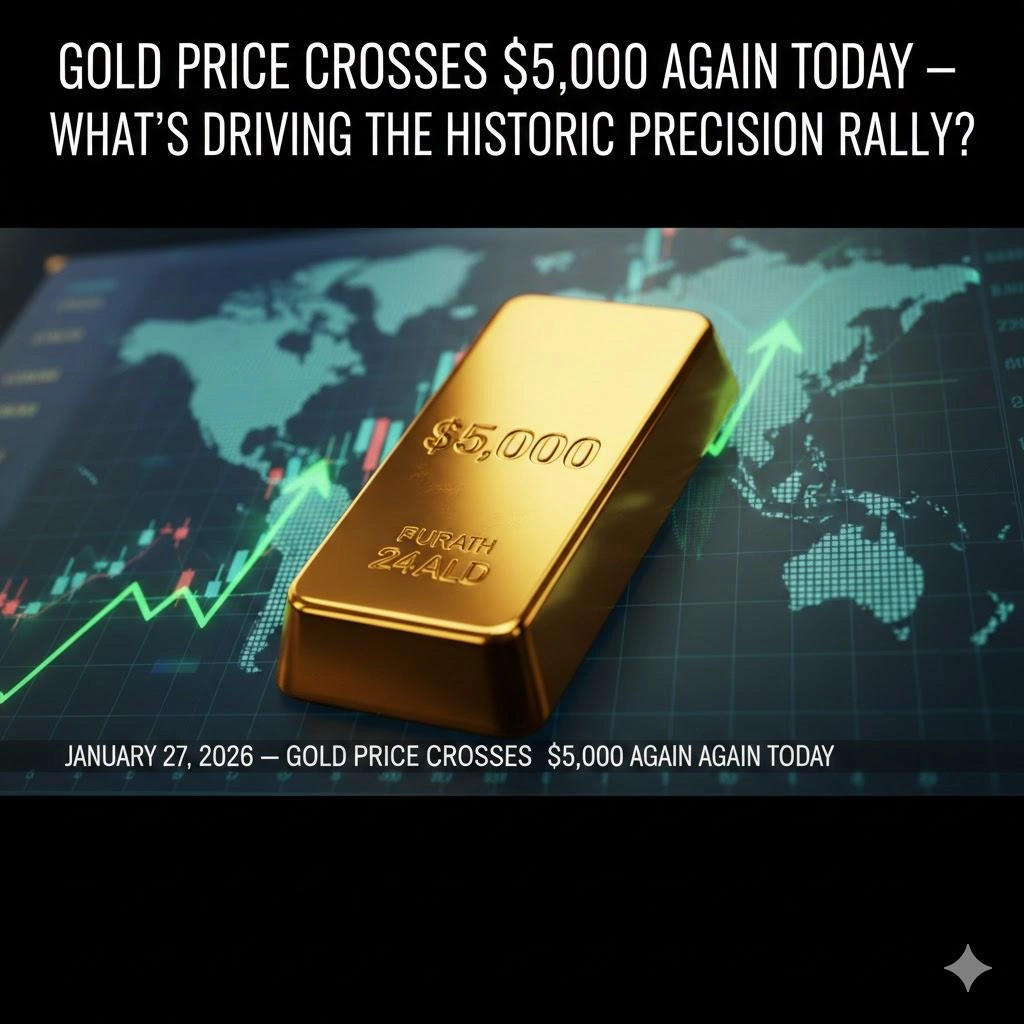 Gold Price Crosses $5000 Milestone News: Powerful Surge | Insightful Trade