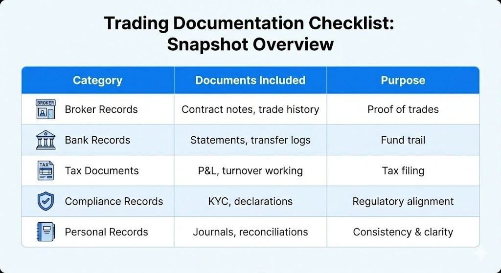 Trading Documentation Checklist: Compliant Wins or Costly Fines | Insightful Trade