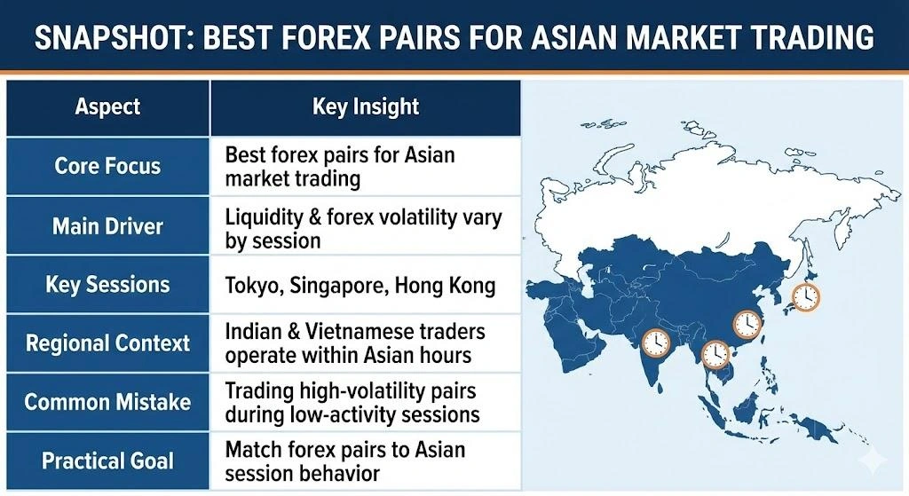 Best Forex Pairs for Asian Market: Volatility Playbook | Insightful Trade