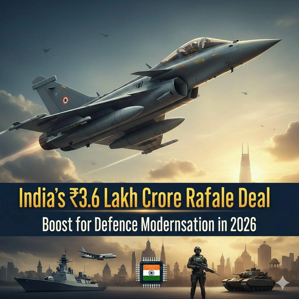 Rafale Jet Deal India 2026: India’s ₹3.6 Lakh Crore Rafale Deal 2026