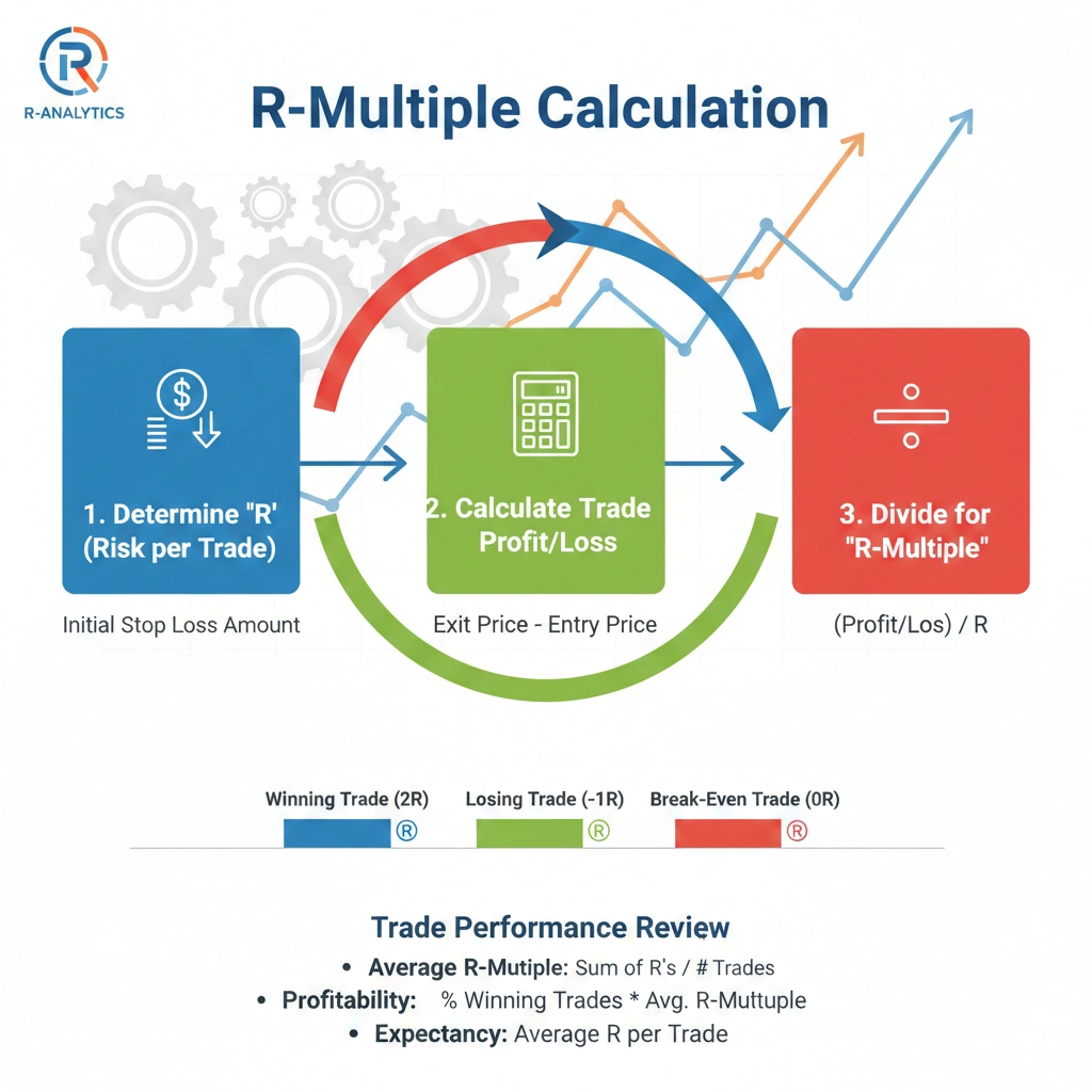 R-Multiple Calculation: Formula, Examples & Trade Review Guide | Insightful Trade