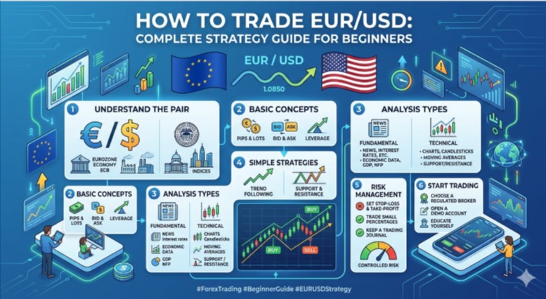 How to trade EUR/USD