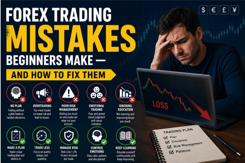 Forex Trading Mistakes Beginners Make — And How to Fix Them